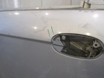 Дверь задняя левая для Chevrolet Spark 2005-2011, OEM 96659611 - вид 6 (фото)