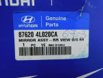 Зеркало правое электрическое для Hyundai Solaris 2010-2017, OEM 876204L020 - вид 5 (фото)