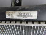 Радиатор охлаждения для Volkswagen Tiguan 2007-2017, OEM 5N0121253P - вид 5 (фото)