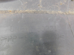 Бампер задний для Mazda 3 (BK) 2003-2009, OEM BN8V50221 - вид 10 (фото)