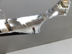 Накладка на решетку радиатора для Toyota Corolla E18 2013-2018, OEM 5311402250 - вид 5 (фото)