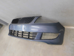 Бампер передний для Skoda Fabia 2007-2015, OEM 5J0807221D - вид 5 (фото)