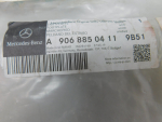 Накладка переднего бампера для Mercedes-Benz Sprinter 2006>, OEM A9068850411 - вид 5 (фото)