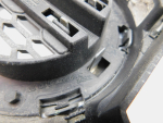 Решетка радиатора для Volvo S90 2016>, OEM 31425722 - вид 6 (фото)