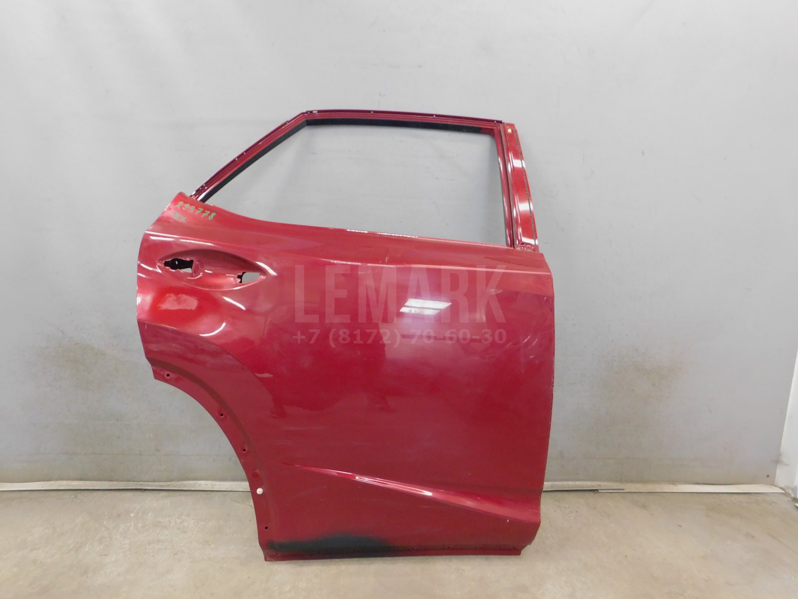 Дверь задняя правая Lexus RX IV 2015> 6700348180